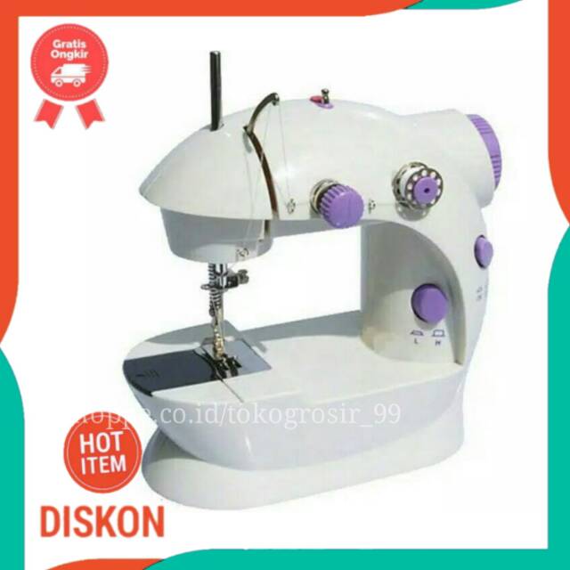 MESIN JAHIT MINI PORTABLE ALAT JAHIT PORTABLE SM-202