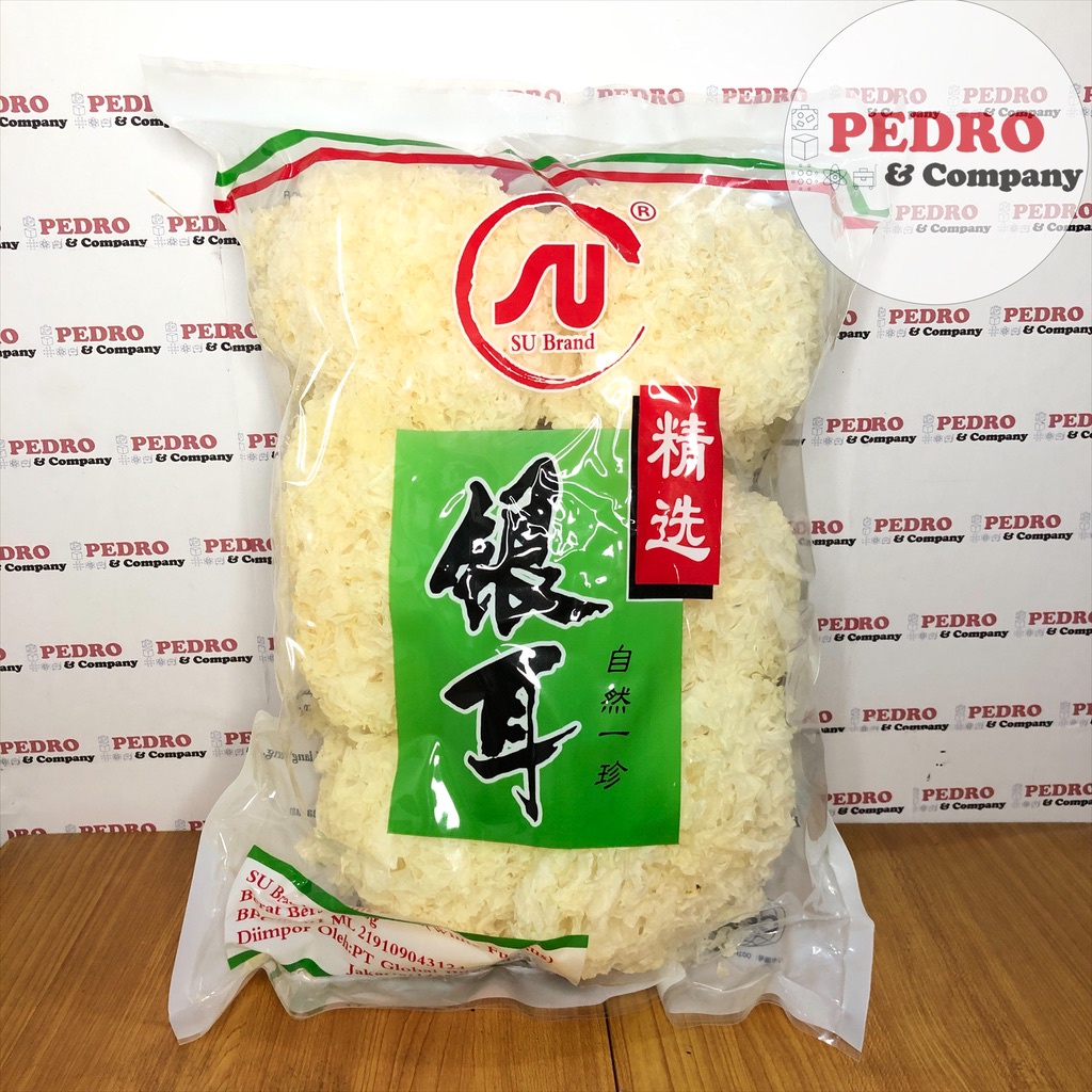 

SU Brand - Jamur putih kering/ dried white fungus 500 gr