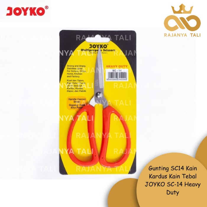 

Gunting SC14 Kain Kardus Kain Tebal JOYKO SC-14 Heavy Duty RJT