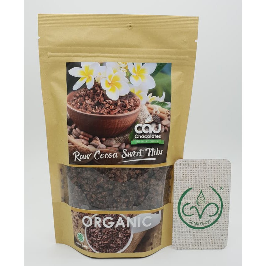 

Organic Raw Cacao Sweet Nibs (Cau Chocolate) - 200g grosir