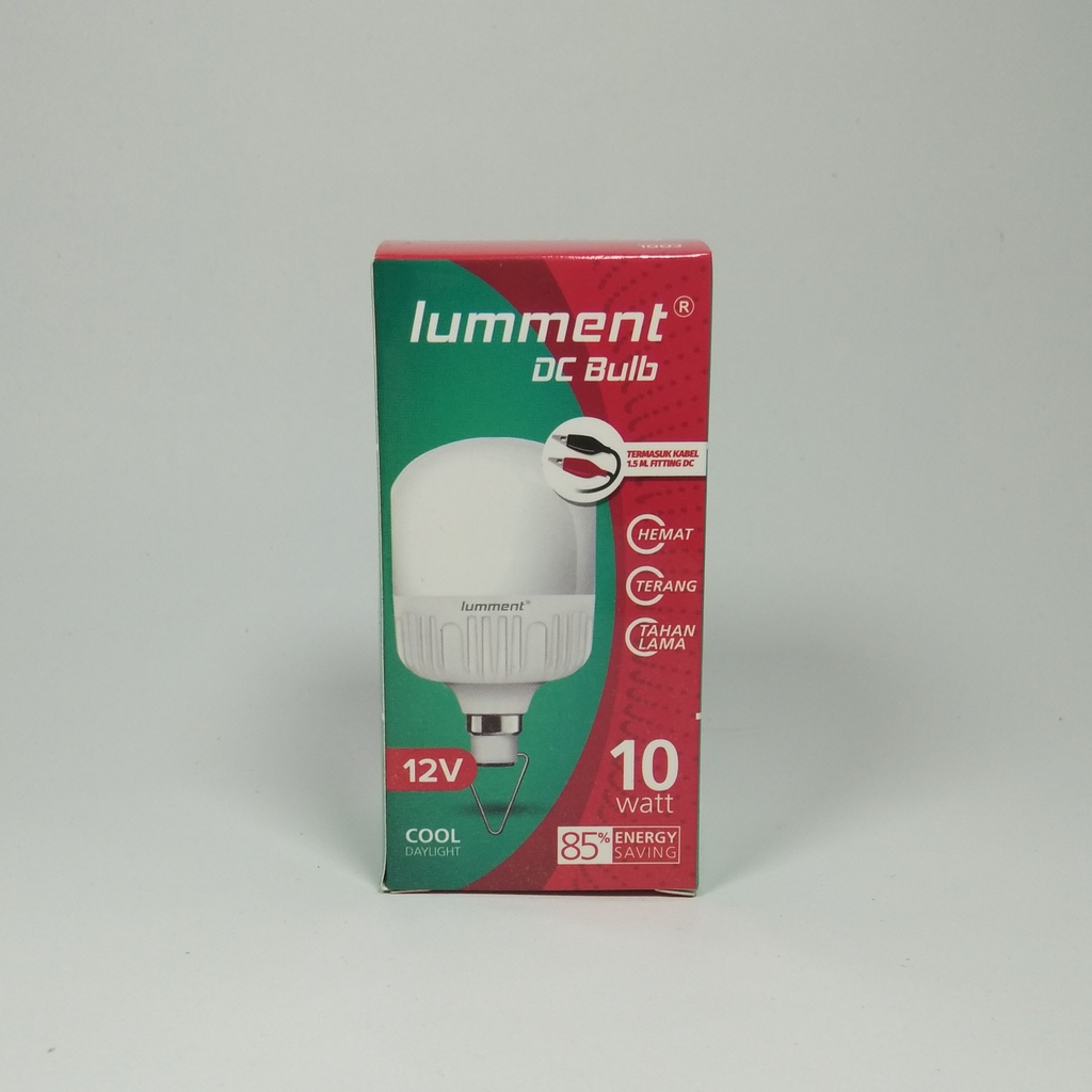 Lumment Lampu LED DC Bulb 12V / Lampu Aki - Cahaya Putih