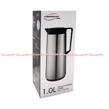 Thermocafe Vacuum Insulated Carafe Thermos Teko Termos Air Kapasitas 1 Liter Abu Abu