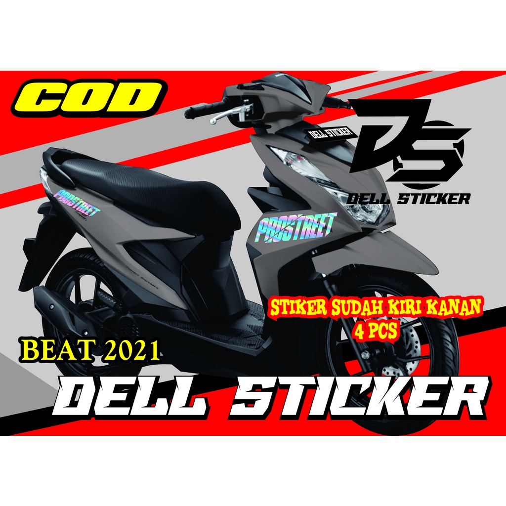 Sticker Striping BEAT PROSTREET 2021 / Cutting Stiker BEAT / STIKER TERBARU BEAT