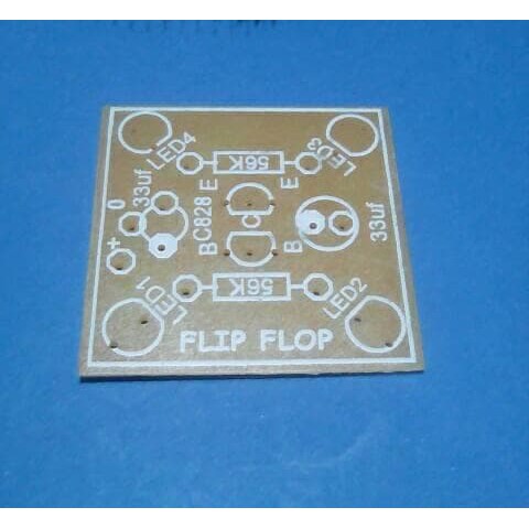 PCB lampu plip plop 4 led