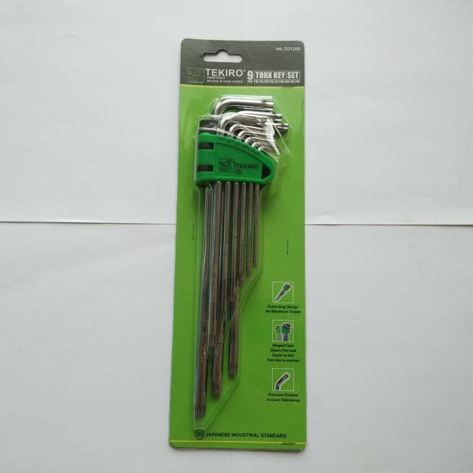 Kunci L Set Bintang / Bunga Tekiro 9Pcs Dudung.Store