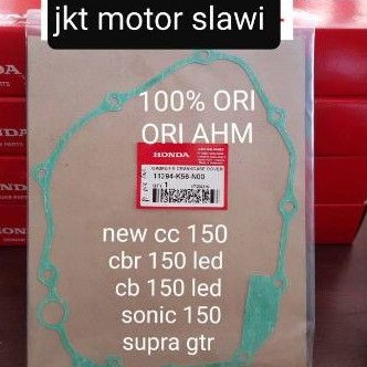 11394-K56-N00 Gasket R crankcase cover perpak kopling new cbr 150 cb 150 led sonic supra gtr ori Honda