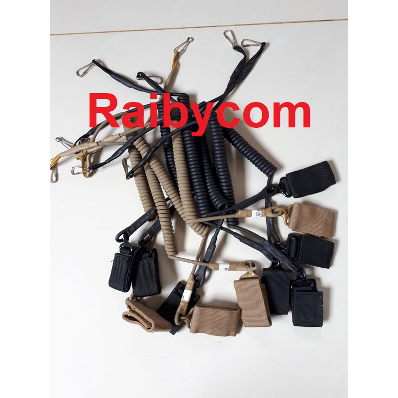 Pistol Sling Lanyard Tali Pengaman Handgun Tactical Airsoft Gun Safety