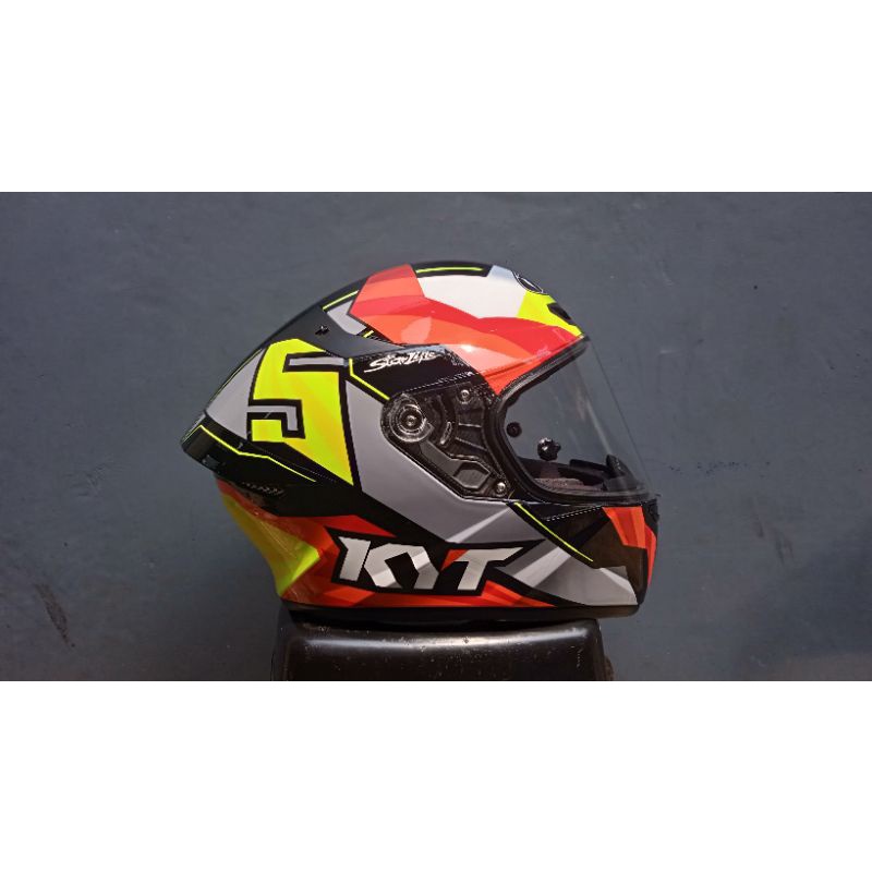 KYT TT COURSE JAUME MASIA not nfr nx race nfj arai nolan airoh agv k3sv k1 njs kairoz zx1