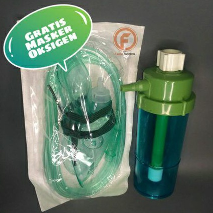 Tabung Air Humidifier / Tabung Regulator Oksigen Medis