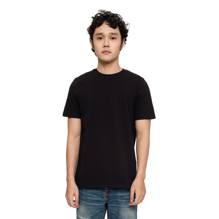 KAOS MANZONE LENGAN PENDEK TORENTO-BLACK