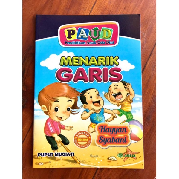 Buku Paud : Menarik Garis [ Aulia ]