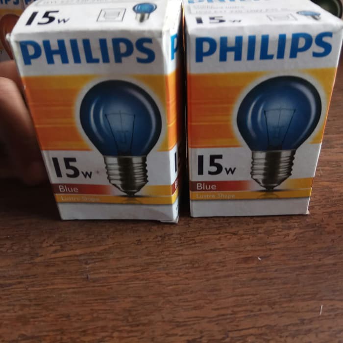 Philips Lampu Siawet 15 Watt - Blue biru