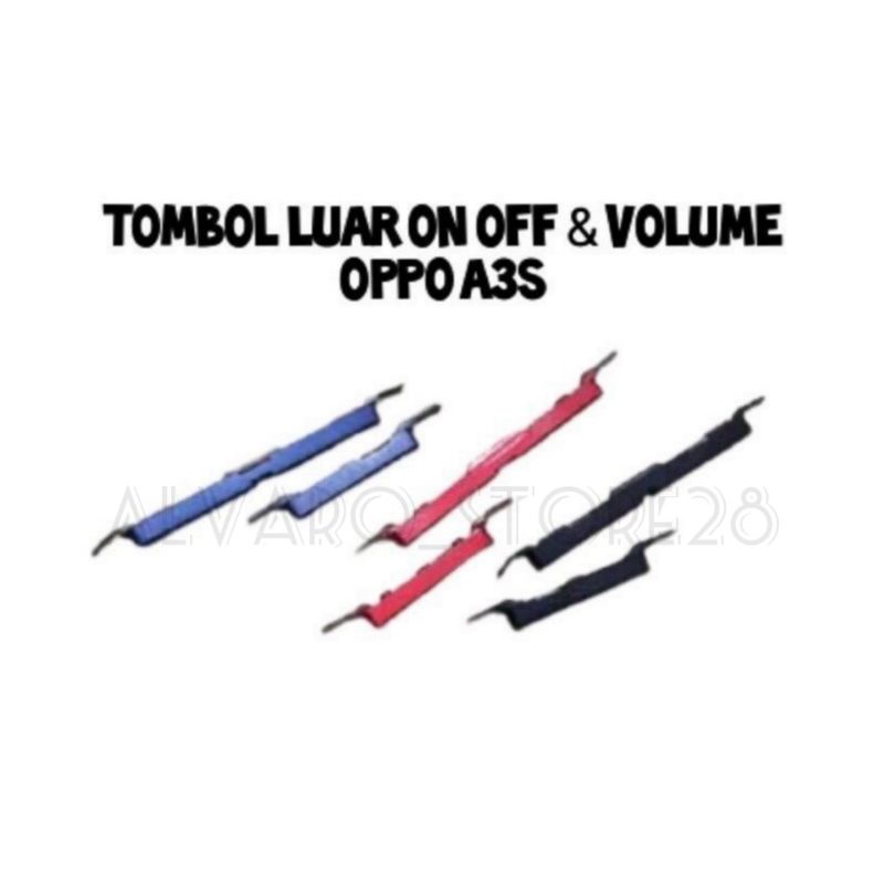 Tombol Luar On Off Dan Volume Realme C1 - Pernik Tombol Power On Of Vol ORIGINAL