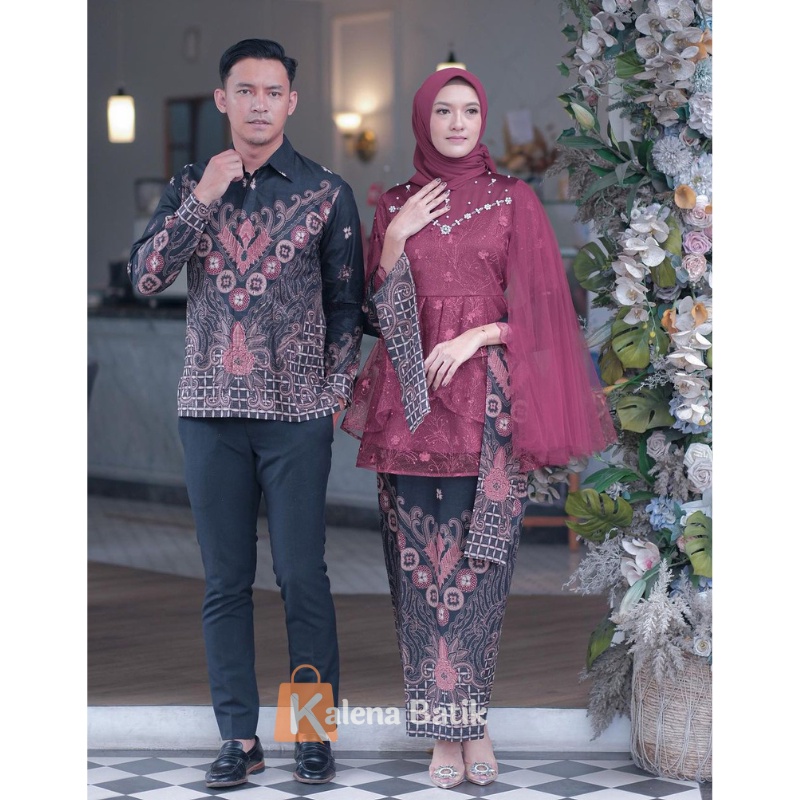 Kebaya Couple Modern Kebaya Wisuda Lamaran Baju Tunangan Batik Brukat Terbaru Baju Couple Kondangan Terbaru 2022