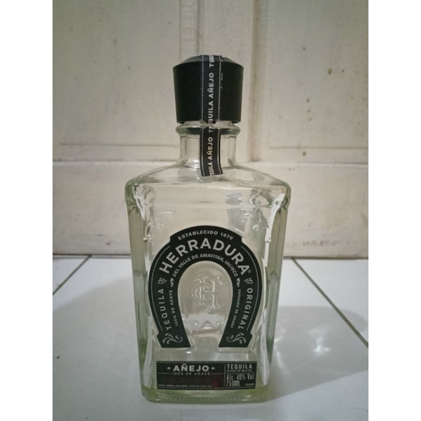 Jual Botol Bekas Herradura Anéjo Tequila.