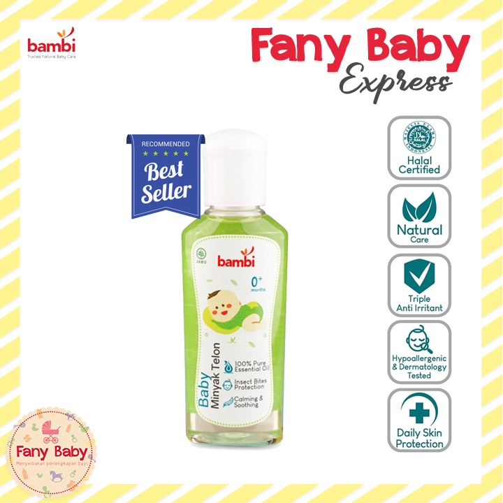 BAMBI BABY MINYAK TELON 60ML