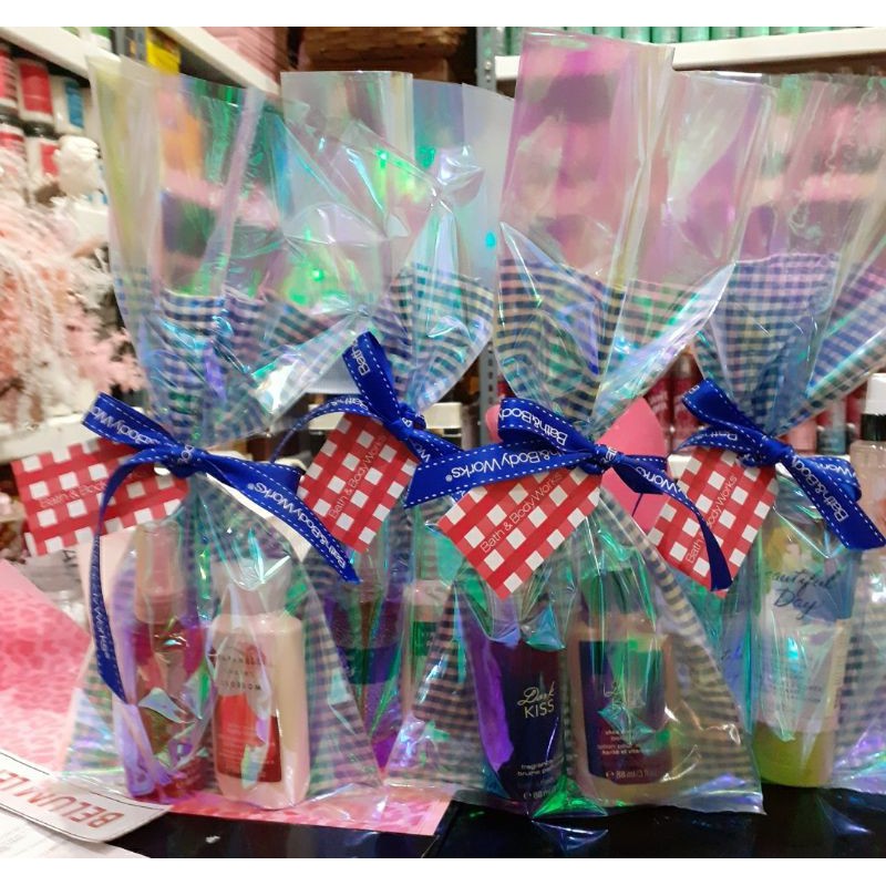 BATH &amp; BODY WORKS BBW IED HAMPERS LEBARAN BIRTHDAY GIFT SET TRAVELSIZE PAKET HEMAT