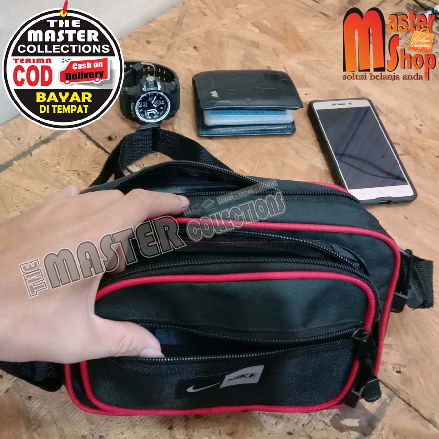 Tas Selempang Waistbag Messenger Tas Selempang &amp; Pinggang Pushop Travel Pouch