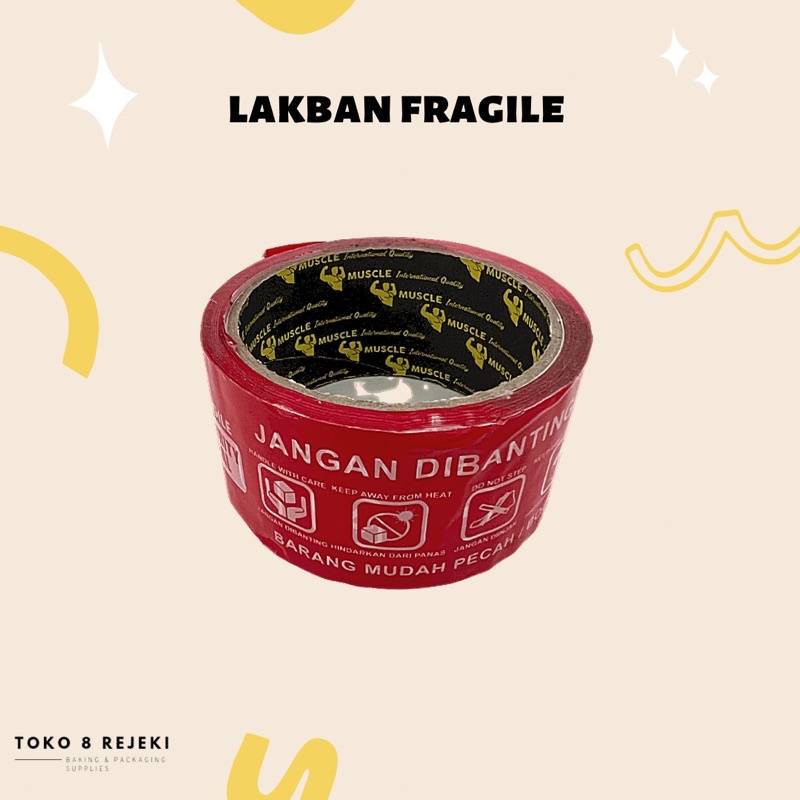 

LAKBAN FRAGILE / UNBOXING MERAH