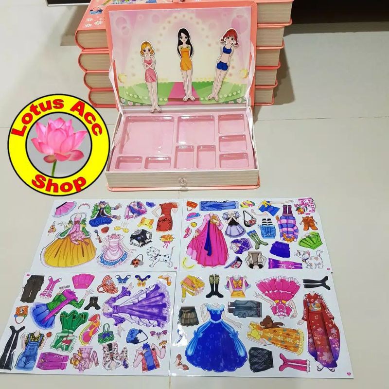 mainan anak perempuan edukasi bongkar lepas pasang bepe BP bepean pakai magnet