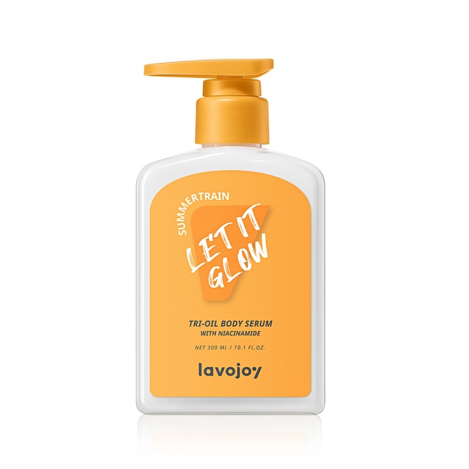 LVJ lavojoy Let It Glow Body Serum &amp; Body Wash Summertrain | Dancing in the mist | Hand Body Lotion | Niacinamide