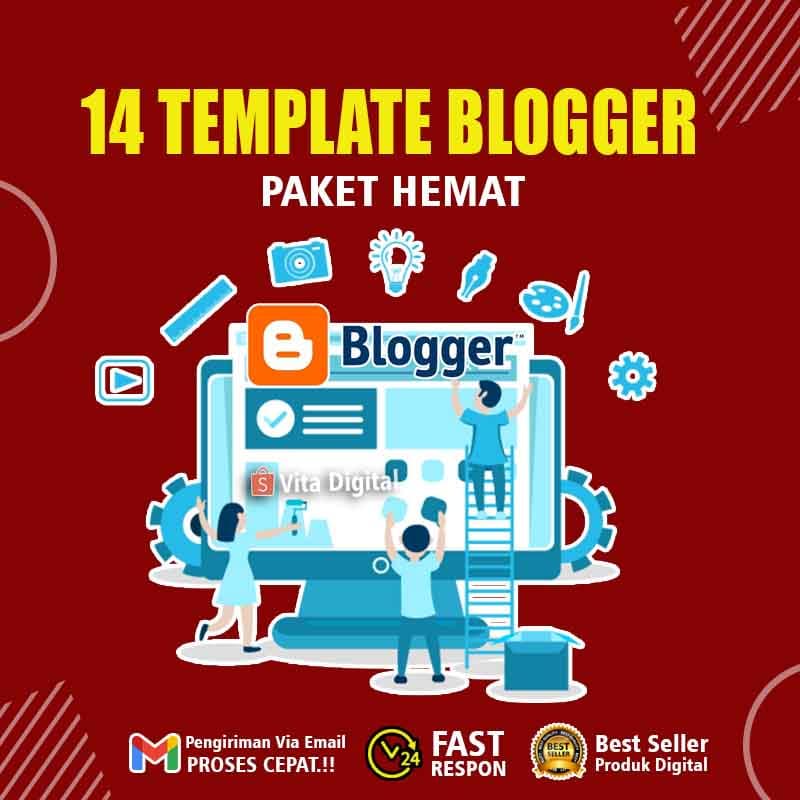 Template Blogger 14 Pilihan Terbaik Premium