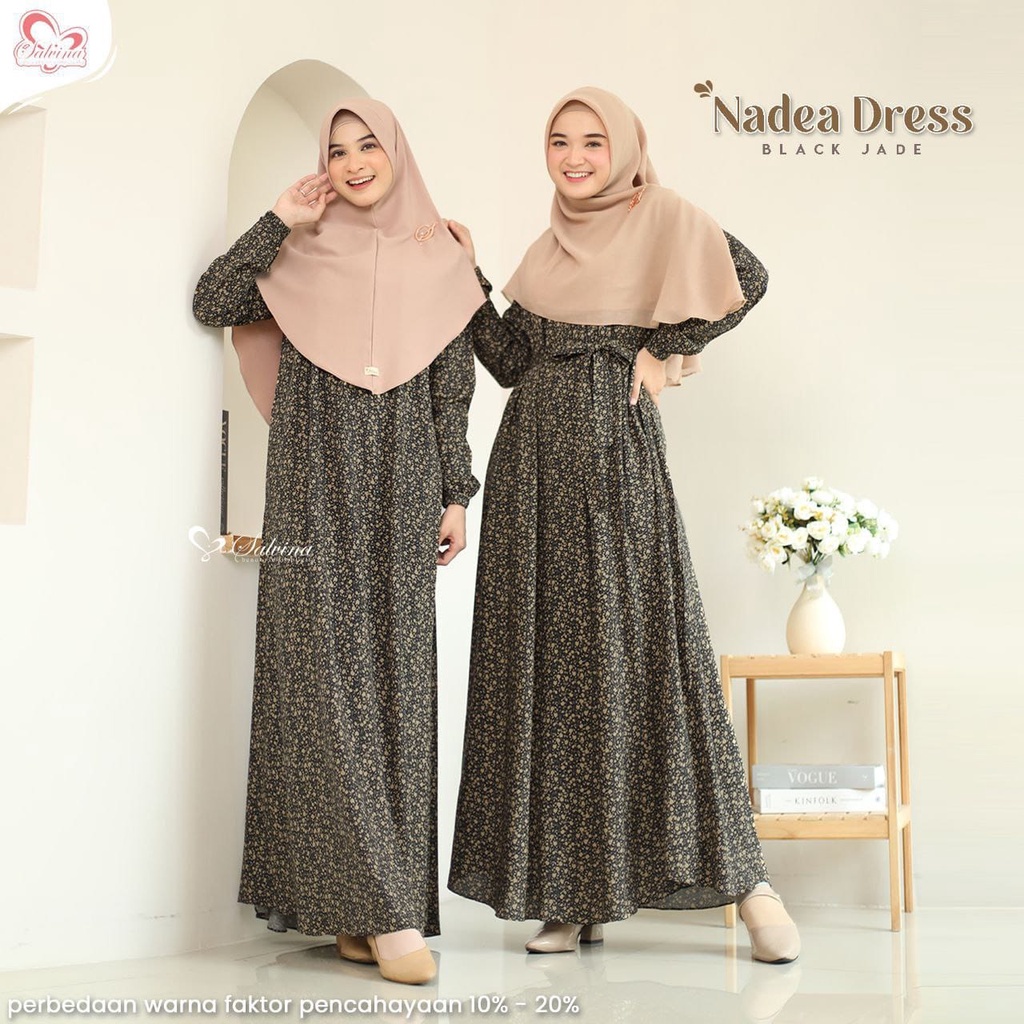 Salvina Hijab Nadea  (Dress only)  Quality Premium Syari'i