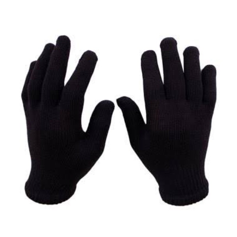 sarung tangan hitam polos high quality bagus sarung tangan black gloves