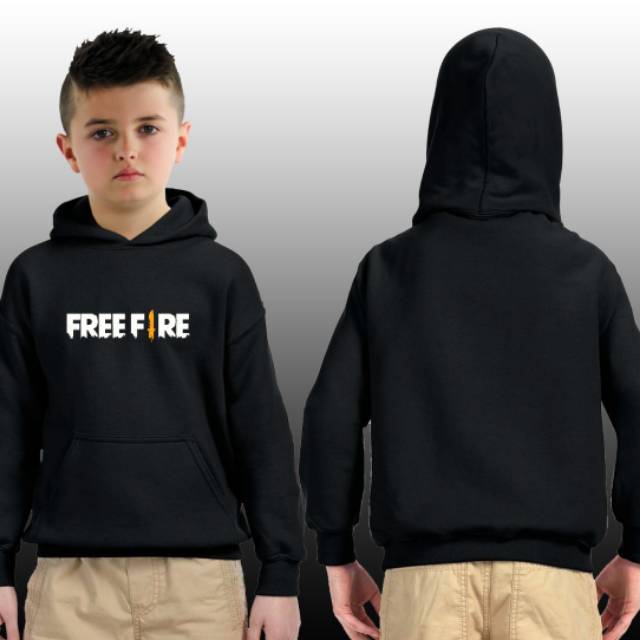 JAKET SWEATER HOODIE ANAK COWOK FREE FIRE SWEATER ANAK ANAK