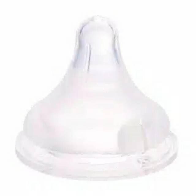 PIGEON - SILICON PERISTALTIC PLUS NIPPLE SOFT TOUCH / WIDE NECK / DOT BAYI