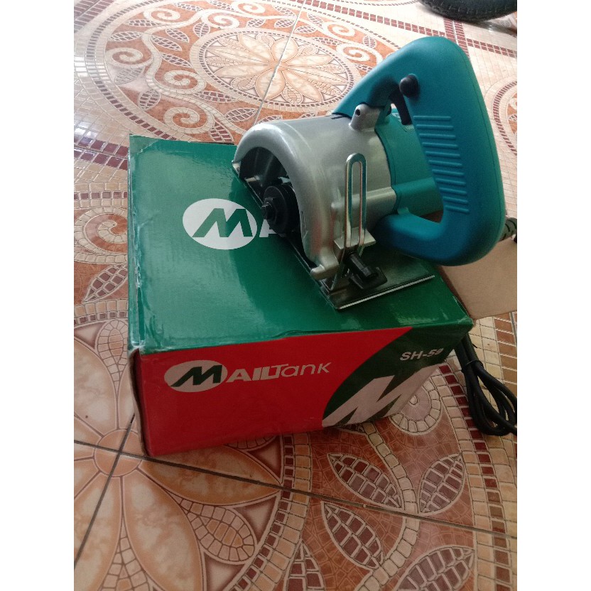 SATU SET MAILTANK SH-59 dan SH-62 MESIN POTONG KERAMIK GRANIT KERAMIK Dengan Pisau 220Volt 50Hz 1200Watt