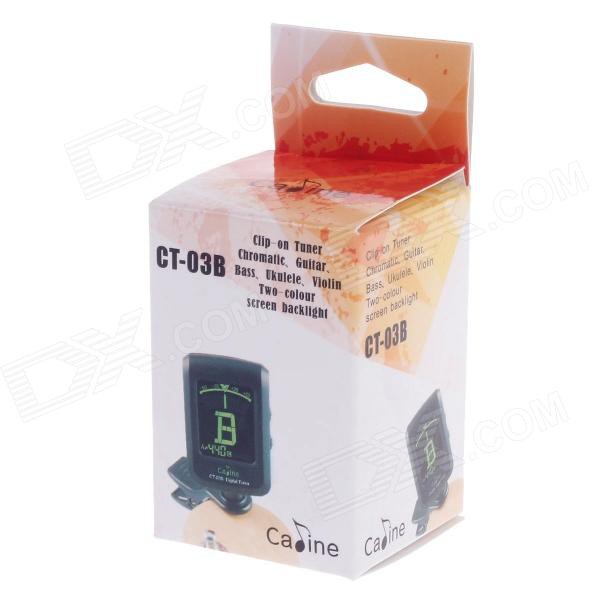 Tuner Guitar Caline CT-03B Clip-on Tuning for Gitar, Bass, Ukulele