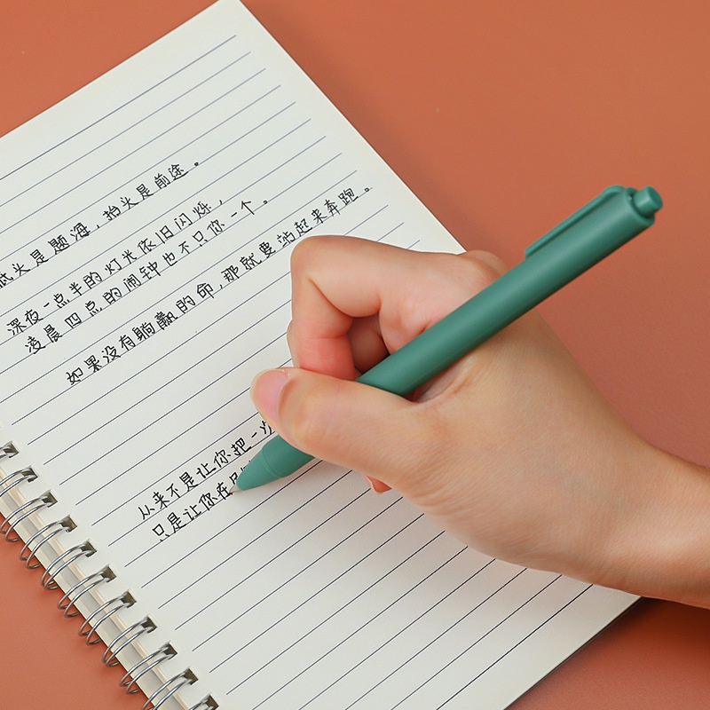 Pulpen Tinta Hitam 0.5MM Warna Macaron Untuk Stationery Kantor