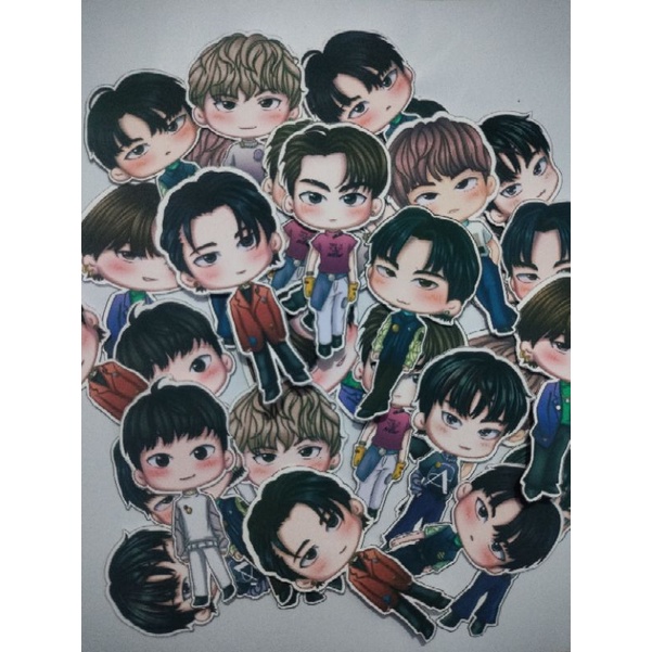 [READY STOK] 3 PCS STICKER NCT 127 STICKER | WATERPROOF | 7cm | DEKORASI BARANG KESUKAANMU DENGAN ST