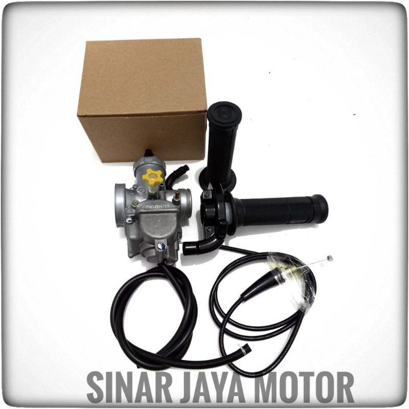 karburator karbu pe 24 26 28 plus gas spontan polos buat semua motor paket