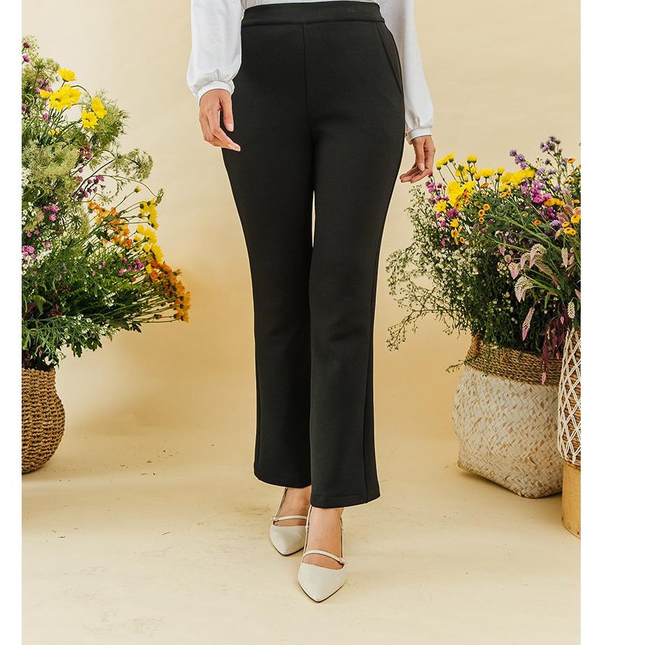 Big Sale.. Geulis.id celana wanita Lizza PANTS - Black