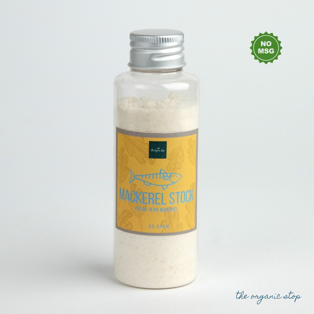 

TheOrganicStop Kaldu Ikan Tenggiri Mackerel Fish Stock No-MSG 65 gram