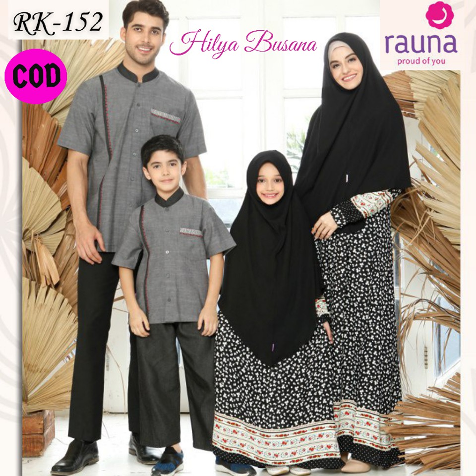 Busana Muslim Couple Keluarga / Rauna RK-152 / Fashion Muslim