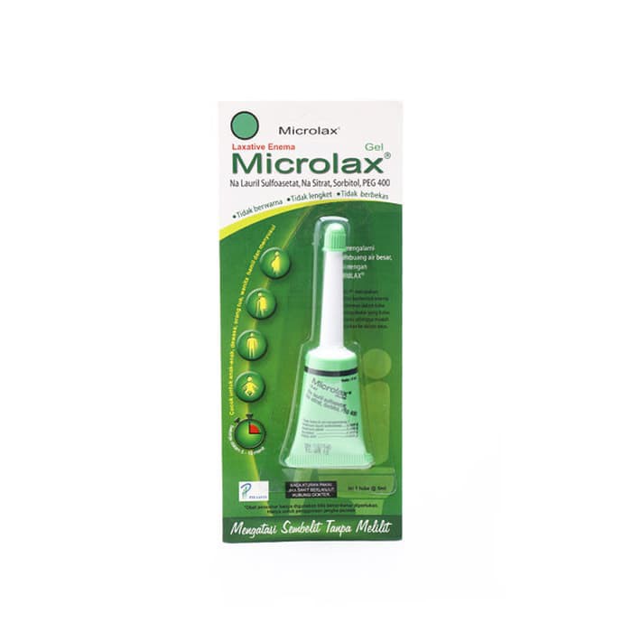 Microlax Gel Obat Pencahar 5ml (1Pcs)