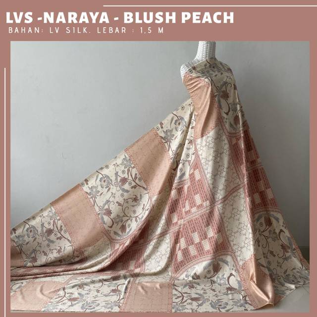 KODE KAIN LVD NARAYA BAHAN LV SILK || HARGA KAIN PERSETENGAH (0,5) METER