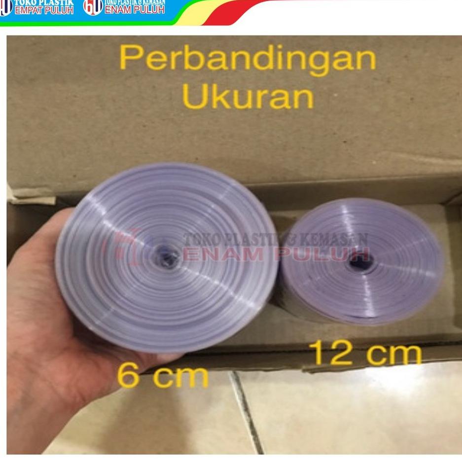 

[KODE REFIZ] Plastik Shrink Sreng segel kiloan kg film pvc thermal wrap wrapping