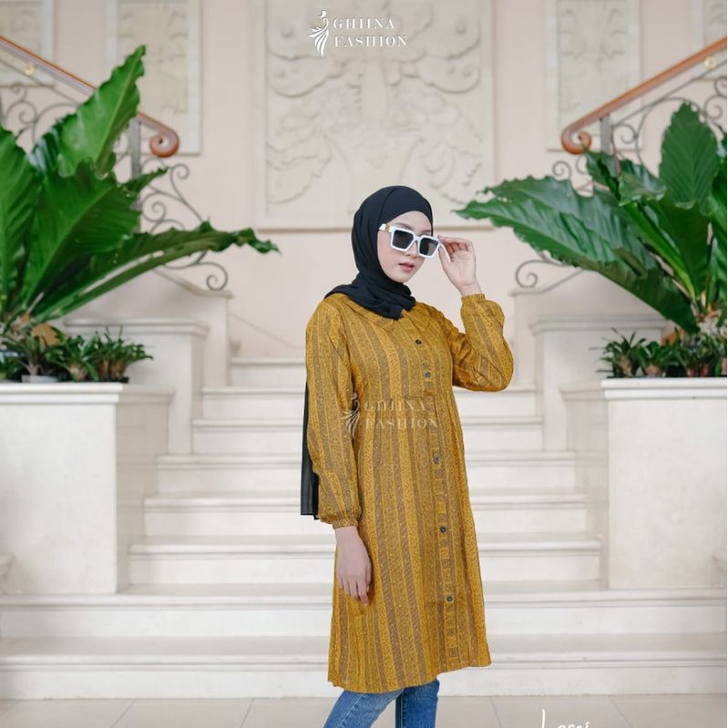 LESSI TUNIK by Ghiina Fashion [ NEW - Ghiina Tunic Series ] Tunic Ghiina Fashion