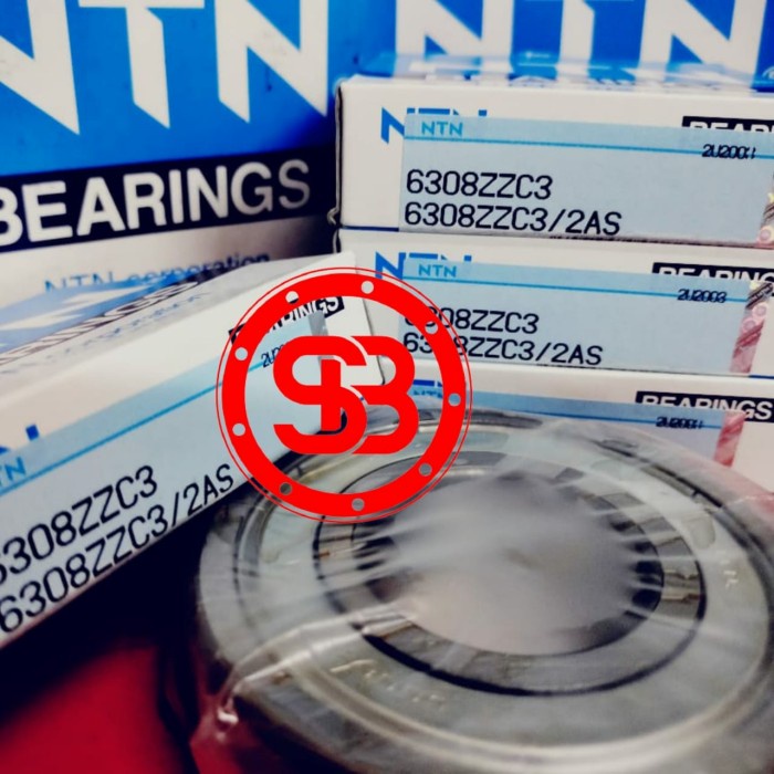 Bearing 6308 ZZ NTN / 6308ZZ C3 NTN JAPAN ORIGINAL