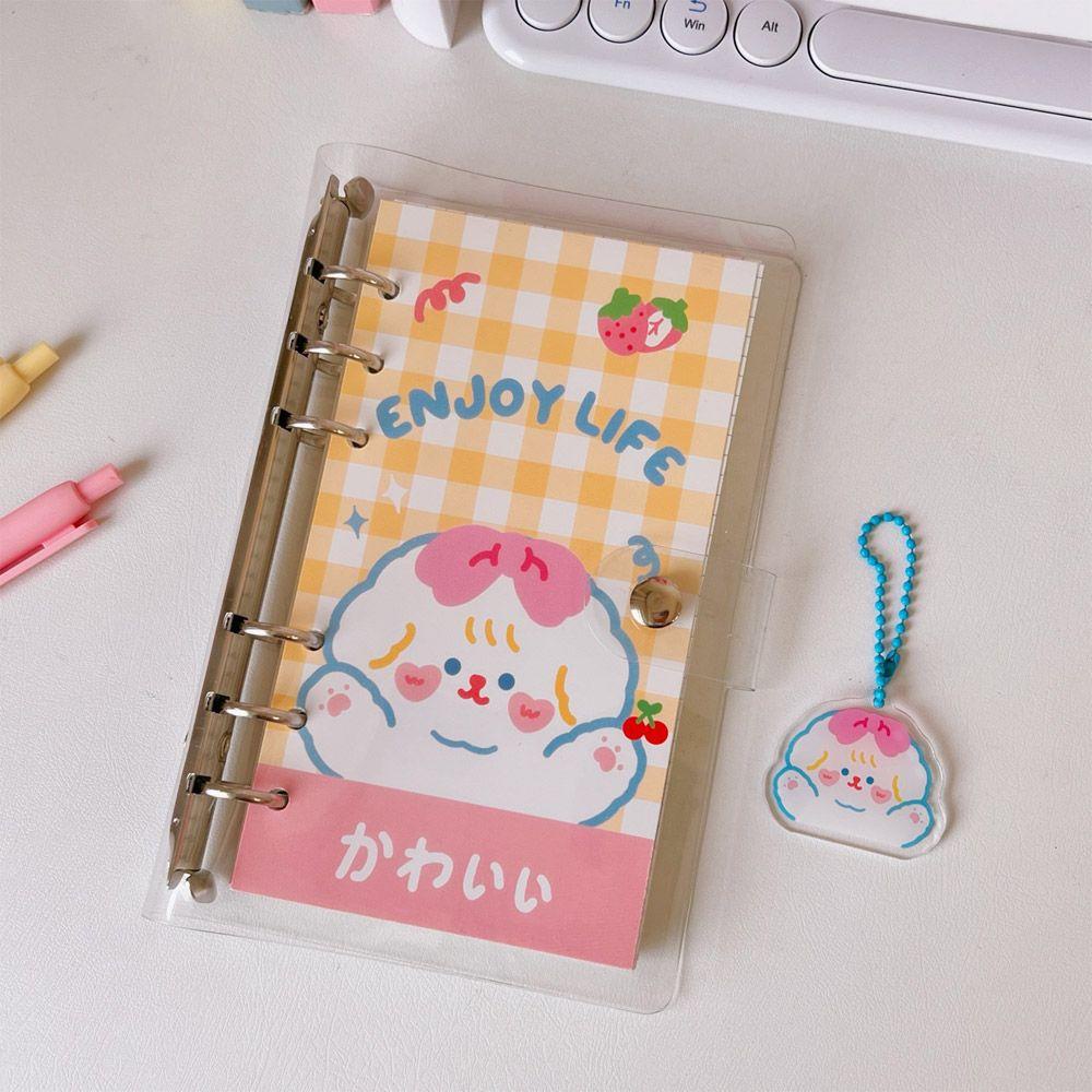 Top Binder Notebook Portable A6 Halaman Dalam Stationery Diary Buku Tangan Akun Diary