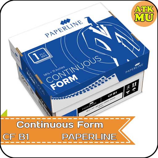 

Kertas Continuous Form 14 ⅞" x 11" 1 PLY HVS B1 Paperline