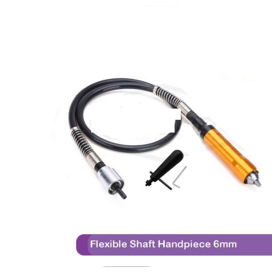 flexible Shaft die grinder - sambungan handpiece 6mm set