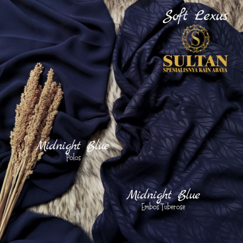50CM EMBOS TUBEROSE SOFT LEXUS MIDNIGHT BLUE KAIN SULTAN