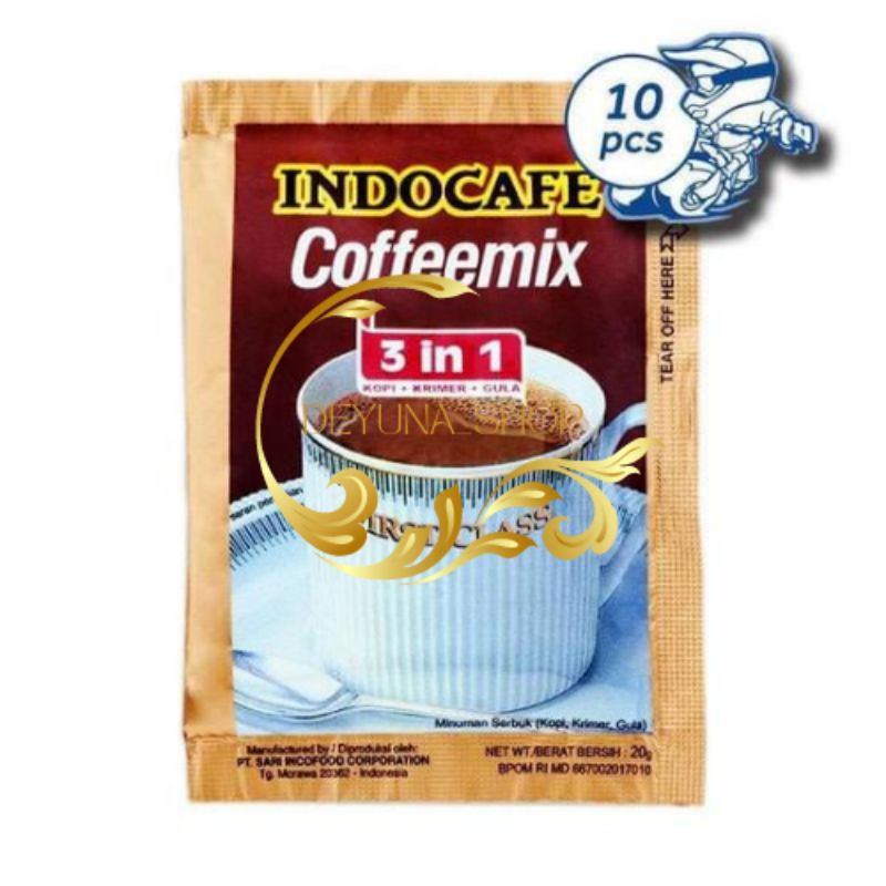 

INDOCAFE COFFEEMIX 10 sachet