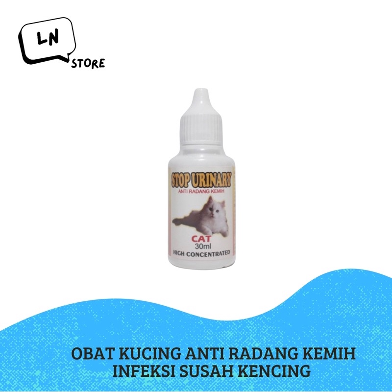 STOP URINARY Obat Kucing Susah Pipis Anti Radang Kemih