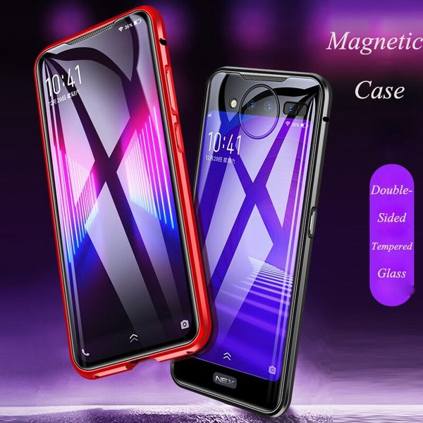 Case Depan Belakang Glass Premium Magnetic full cover Oppo A15 New 2020